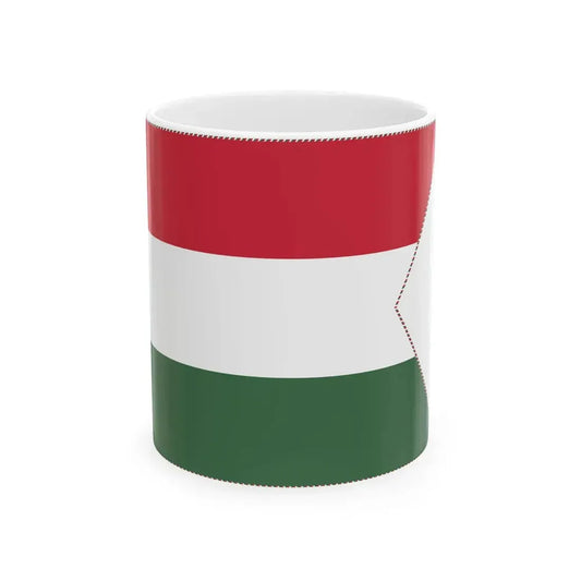 Ministerial Pennant of Hungary (Hungary) White Coffee Mug 11oz - Go Mug Yourself