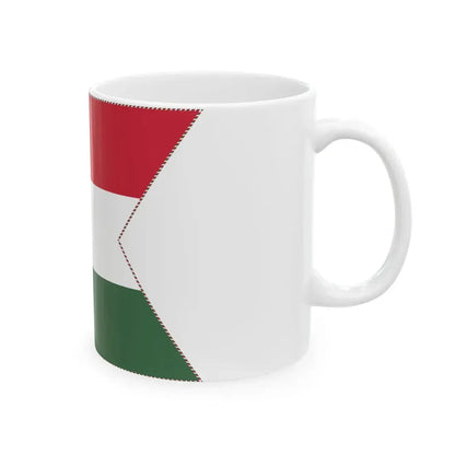 Ministerial Pennant of Hungary (Hungary) White Coffee Mug - Go Mug Yourself
