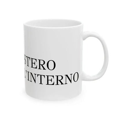Ministero dellInterno (Italy) White Coffee Mug - Go Mug Yourself