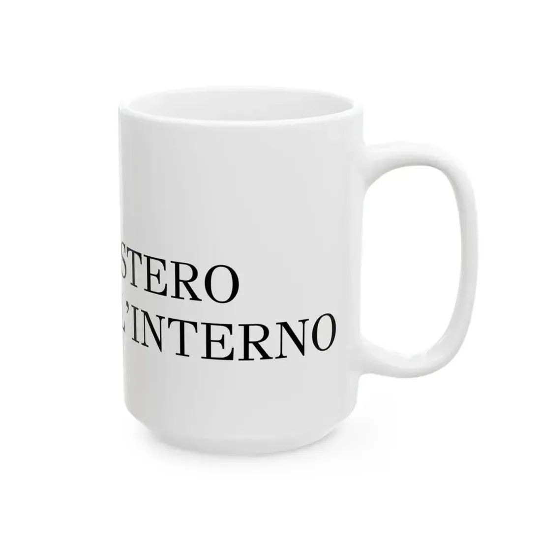 Ministero dellInterno (Italy) White Coffee Mug - Go Mug Yourself