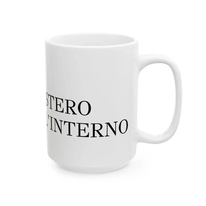 Ministero dellInterno (Italy) White Coffee Mug - Go Mug Yourself