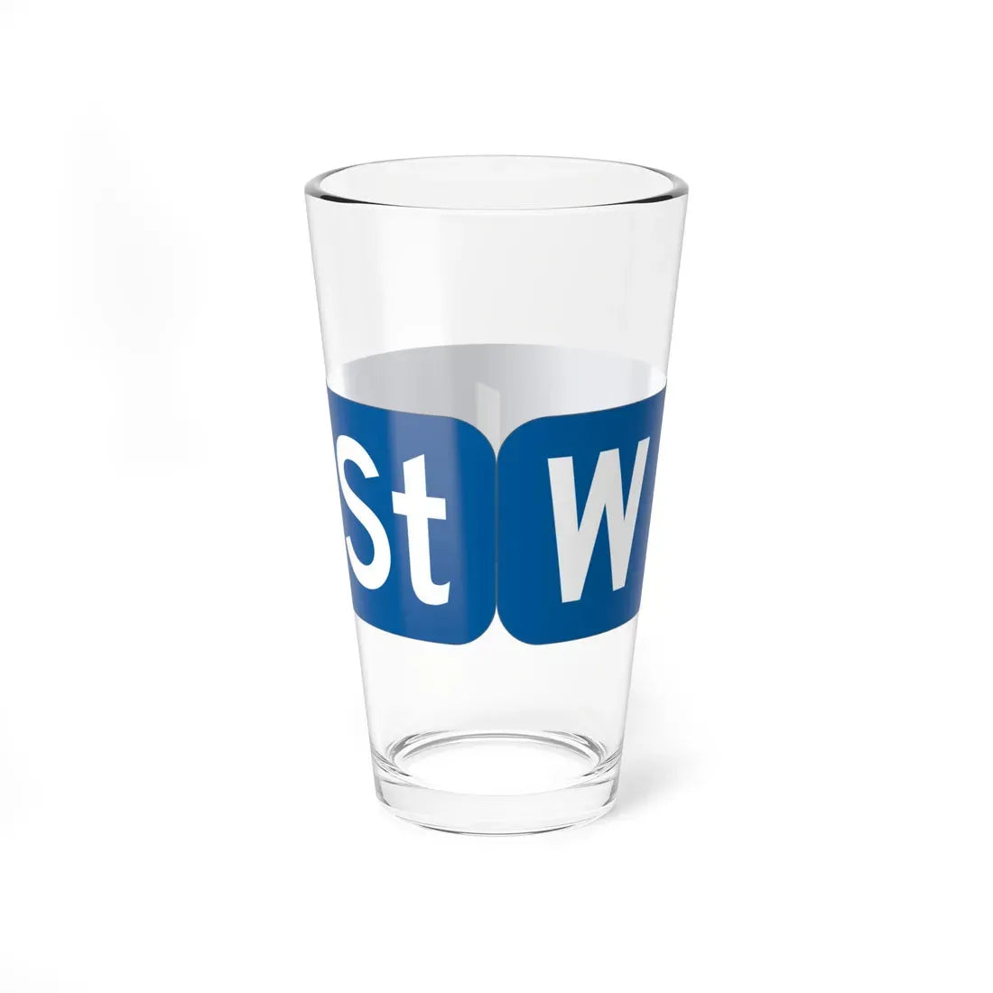 Minneapolis Arterial Street Sign (Minnesota) (Road Sign) Pint Glass 16oz - Go Mug Yourself