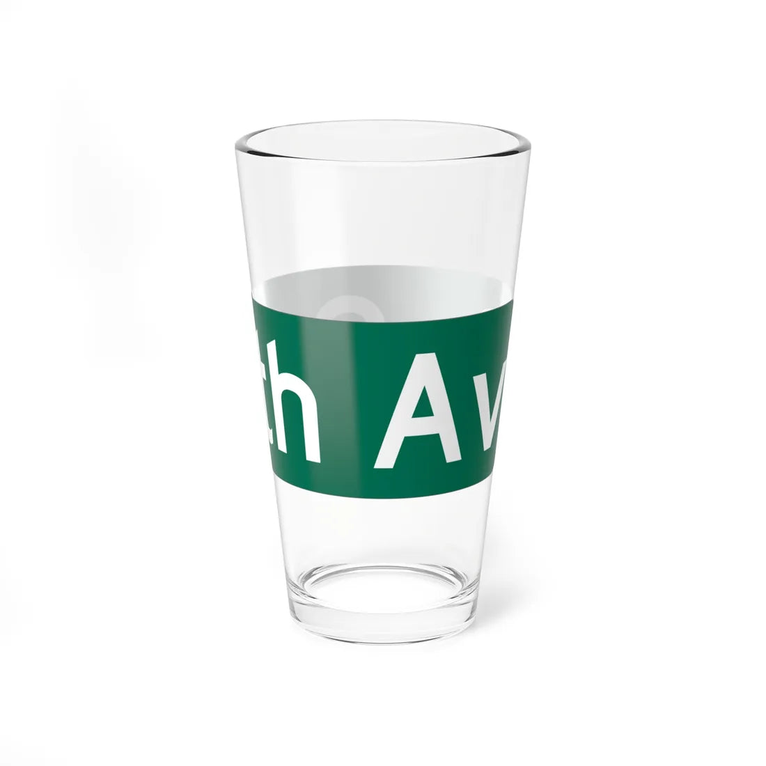 Minneapolis North-South Street Sign (Minnesota) (Road Sign) Pint Glass 16oz - Go Mug Yourself