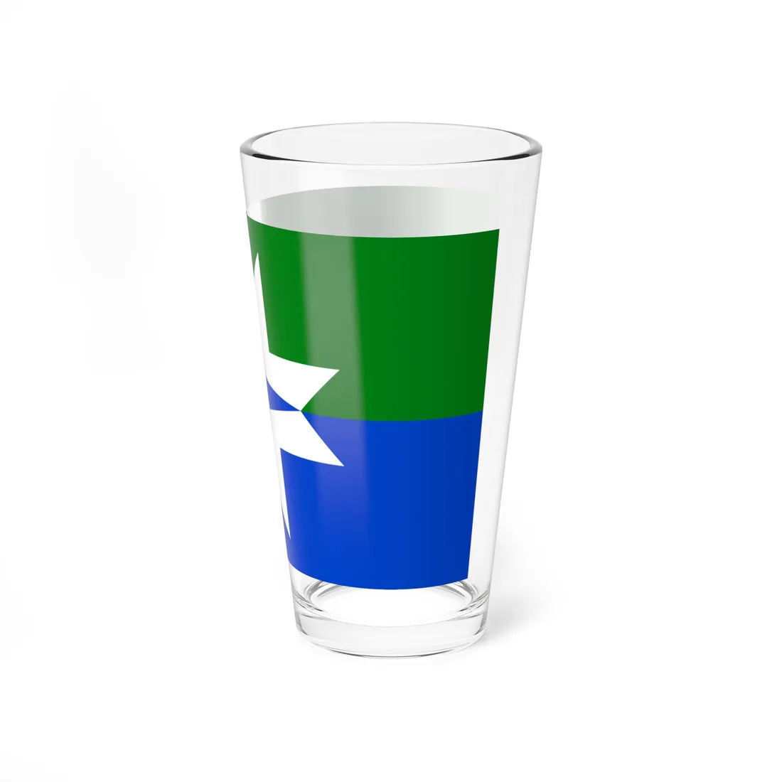 Minnesota flag submission F1154 (United States) Pint Glass 16oz - Go Mug Yourself