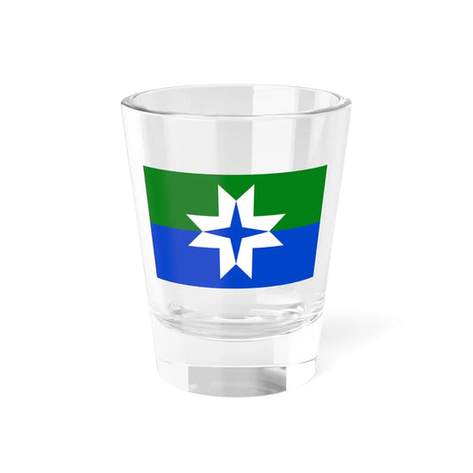 Minnesota flag submission F1154 (United States) Shot Glass 1.5oz 1.5oz - Go Mug Yourself