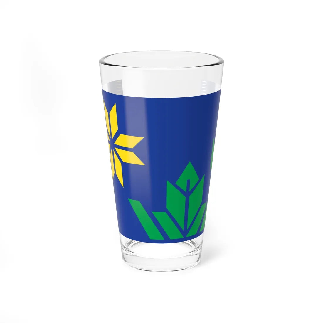 Minnesota flag submission F1435 (United States) Pint Glass 16oz 16oz - Go Mug Yourself