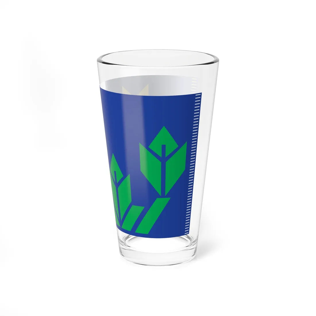 Minnesota flag submission F1435 (United States) Pint Glass 16oz - Go Mug Yourself