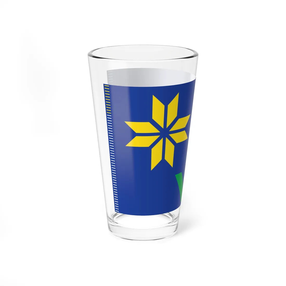 Minnesota flag submission F1435 (United States) Pint Glass 16oz - Go Mug Yourself
