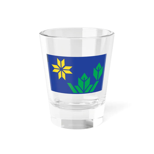 Minnesota flag submission F1435 (United States) Shot Glass 1.5oz 1.5oz - Go Mug Yourself