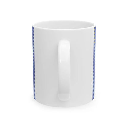 Minnesota flag submission F1435 (United States) White Coffee Mug - Go Mug Yourself