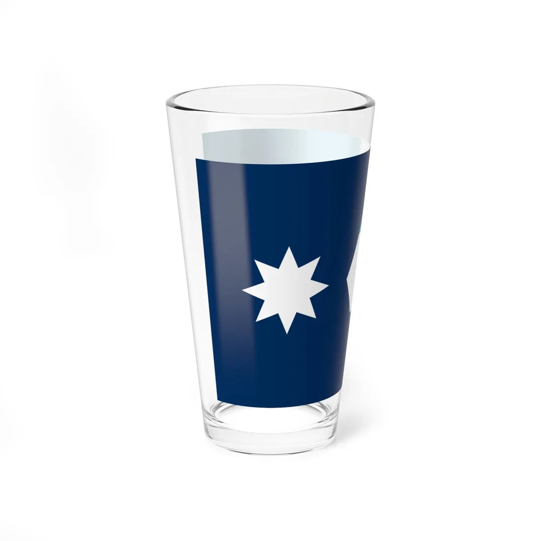 Minnesota flag submission F1953 - B2 (United States) Pint Glass 16oz - Go Mug Yourself