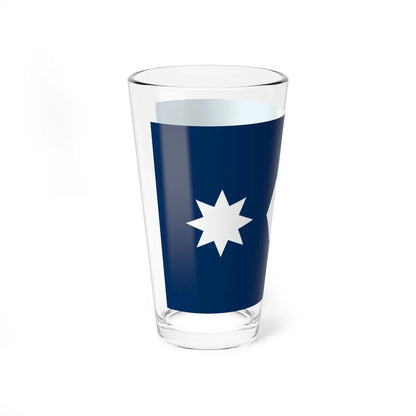 Minnesota flag submission F1953 - B2 (United States) Pint Glass 16oz - Go Mug Yourself