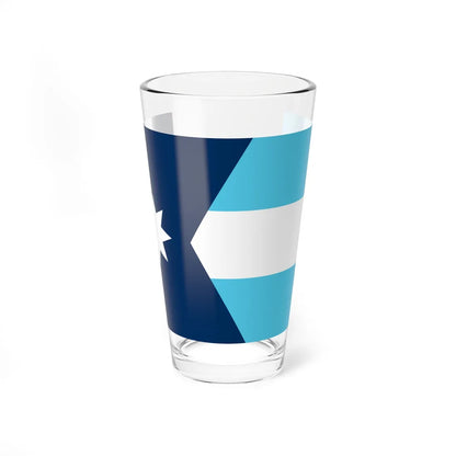 Minnesota flag submission F1953 - C2 (United States) Pint Glass 16oz 16oz - Go Mug Yourself