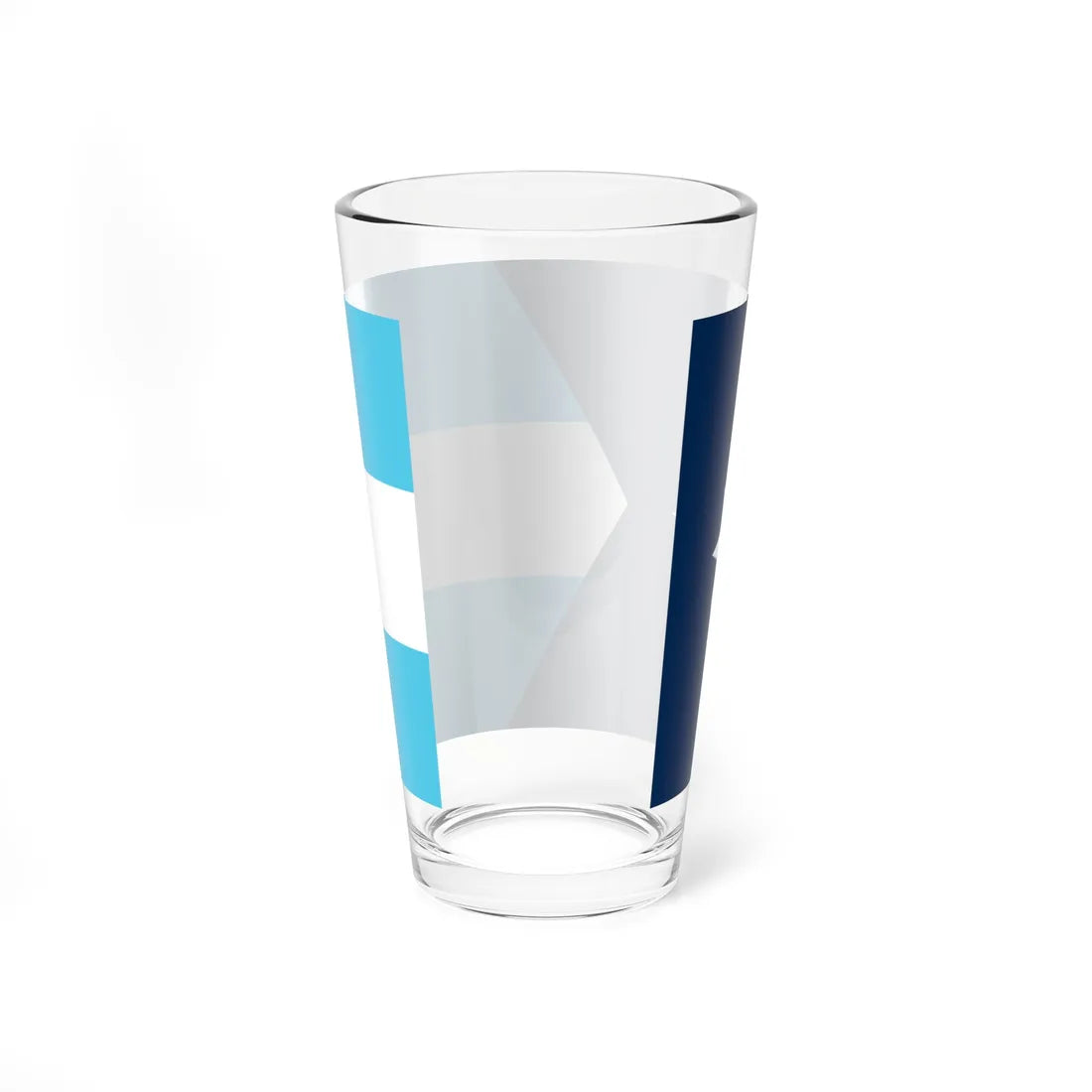 Minnesota flag submission F1953 - C2 (United States) Pint Glass 16oz - Go Mug Yourself
