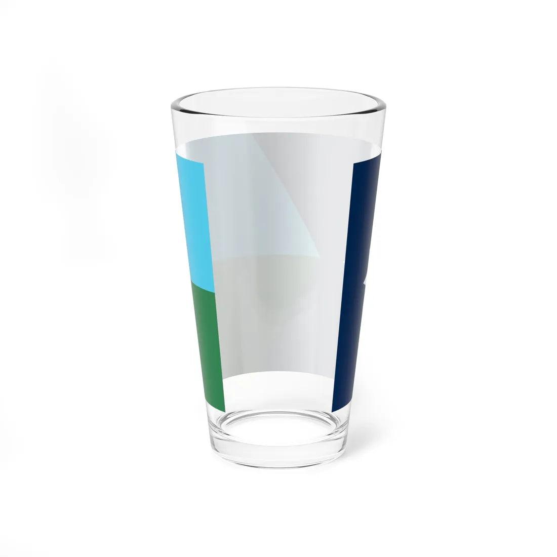 Minnesota flag submission F1953 - D2 (United States) Pint Glass 16oz - Go Mug Yourself