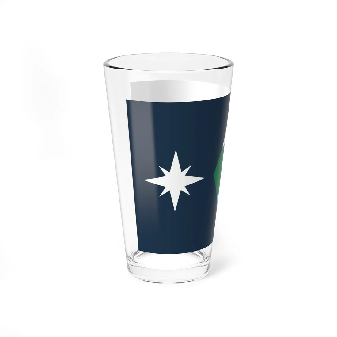 Minnesota flag submission F1953 (United States) Pint Glass 16oz - Go Mug Yourself