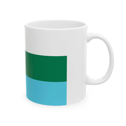 Minnesota flag submission F1953 (United States) White Coffee Mug - Go Mug Yourself