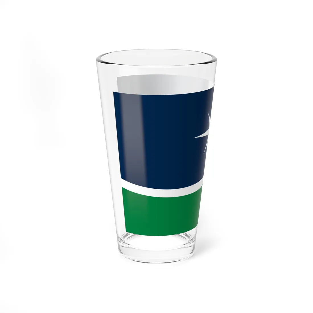 Minnesota flag submission F2100 (United States) Pint Glass 16oz - Go Mug Yourself