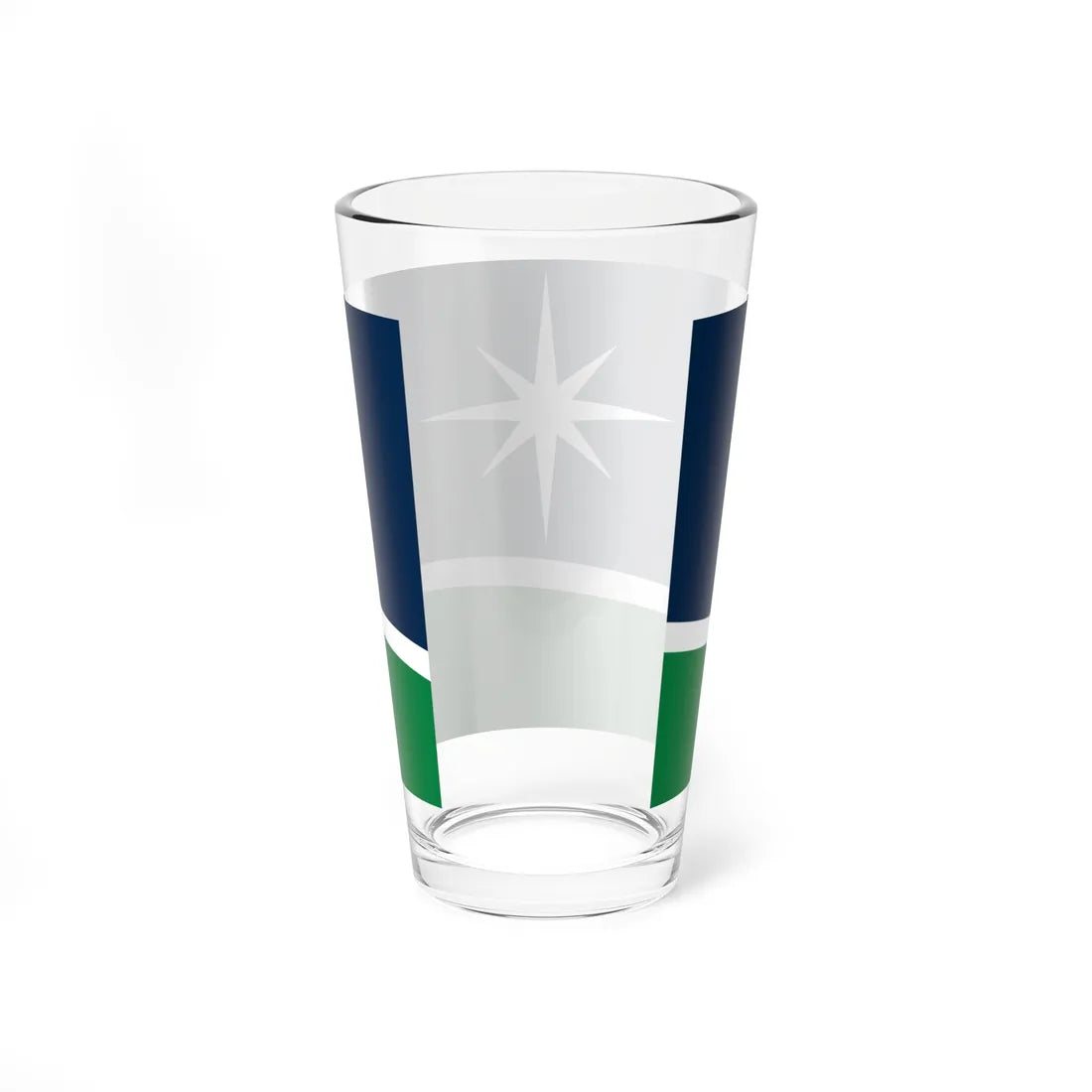 Minnesota flag submission F2100 (United States) Pint Glass 16oz - Go Mug Yourself