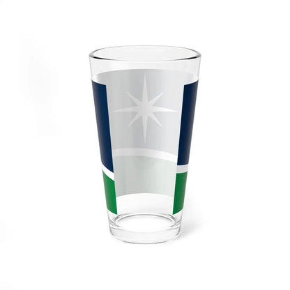 Minnesota flag submission F2100 (United States) Pint Glass 16oz - Go Mug Yourself