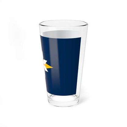 Minnesota flag submission F29 (United States) Pint Glass 16oz - Go Mug Yourself