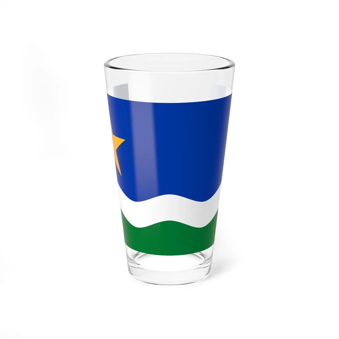 Minnesota North Star Flag (United States) Pint Glass 16oz 16oz - Go Mug Yourself