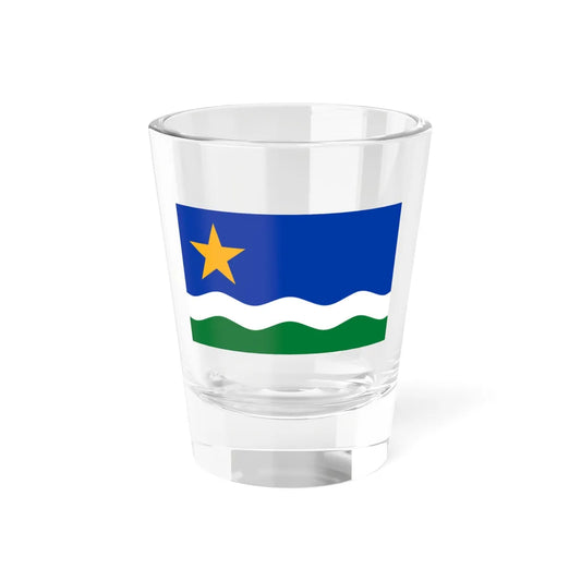 Minnesota North Star Flag (United States) Shot Glass 1.5oz 1.5oz - Go Mug Yourself