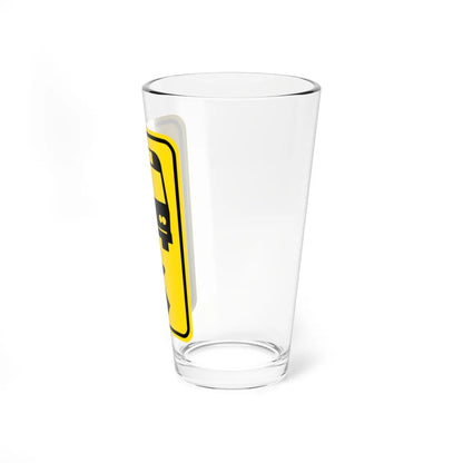 Minnesota R4-X7 (Minnesota) (Road Sign) Pint Glss 16oz - Go Mug Yourself