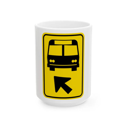 Minnesota R4-X7 (Minnesota) (Road Sign) White Coffee Mug 15oz - Go Mug Yourself