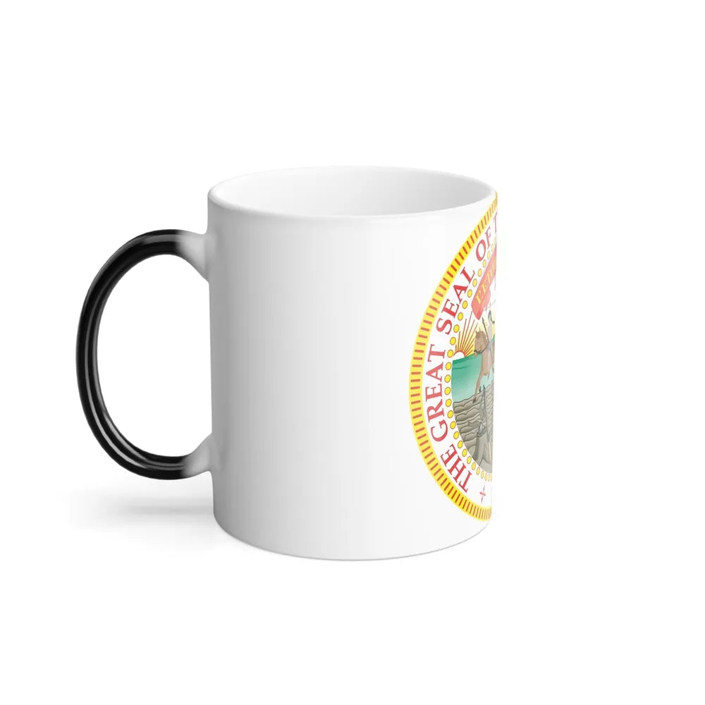 Minnesota State Seal - Color Changing Mug 11oz-Go Mug Yourself