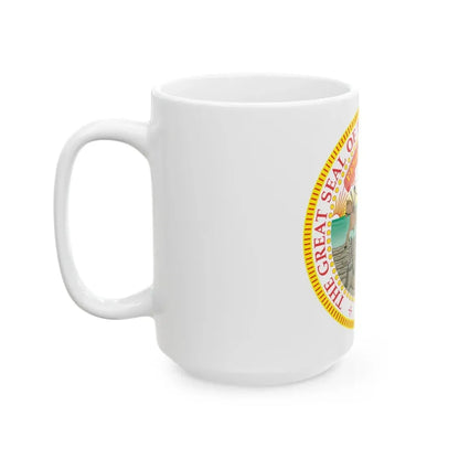 Minnesota State Seal - White Coffee Mug - Go Mug Yourself