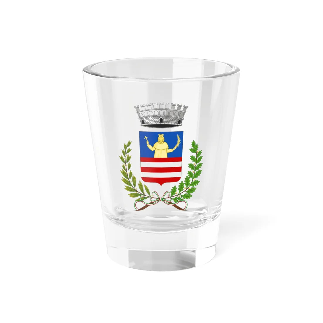 Minori-Stemma (Italy) (Coat of Arms) Shot Glass 1.5oz 1.5oz - Go Mug Yourself