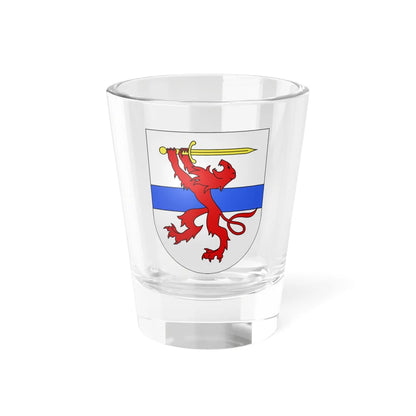 Minusio-coat of arms (Switzerland) (Coat of Arms) Shot Glass 1.5oz 1.5oz - Go Mug Yourself