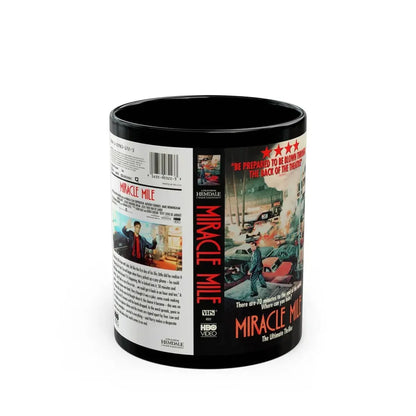 MIRACLE MILE (VHS COVER) - Black Coffee Mug 11oz - Go Mug Yourself
