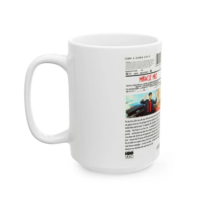 MIRACLE MILE (VHS COVER) - White Coffee Mug-Go Mug Yourself