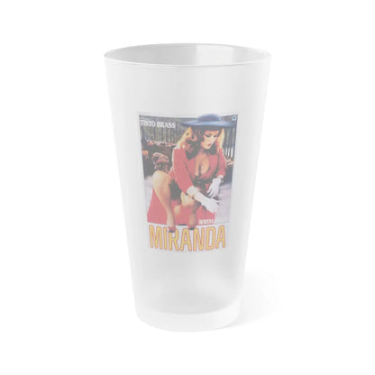 MIRANDA 1985 Movie Poster - Frosted Pint Glass 16oz-16oz-Frosted-Go Mug Yourself