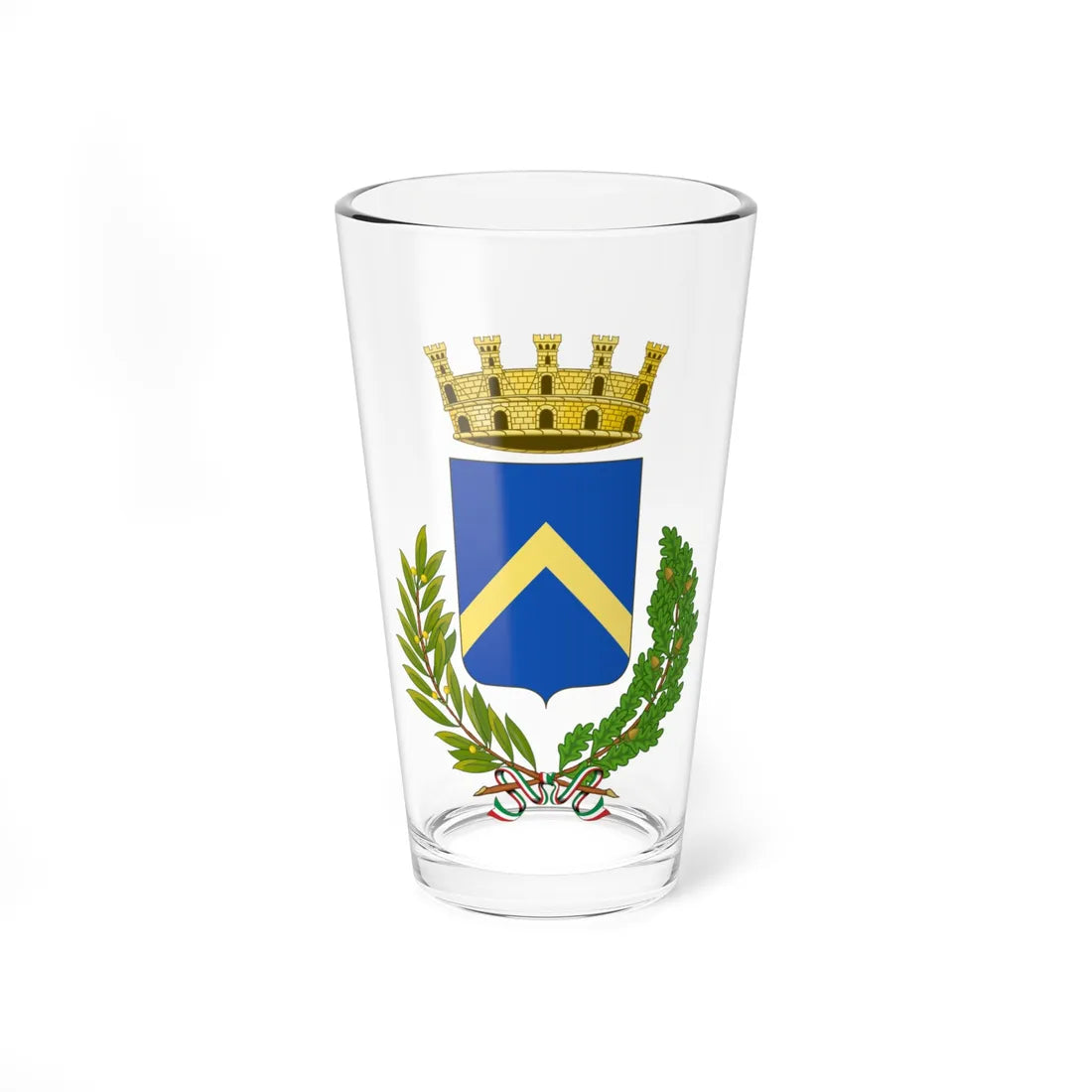 Mirandola-Stemma (Italy) (Coat of Arms) Pint Glass 16oz 16oz - Go Mug Yourself