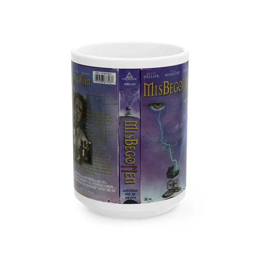 MISBEGOTTEN (VHS COVER) - White Coffee Mug 15oz - Go Mug Yourself