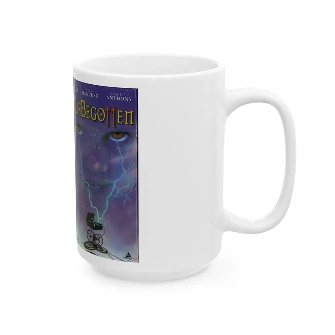 MISBEGOTTEN (VHS COVER) - White Coffee Mug - Go Mug Yourself