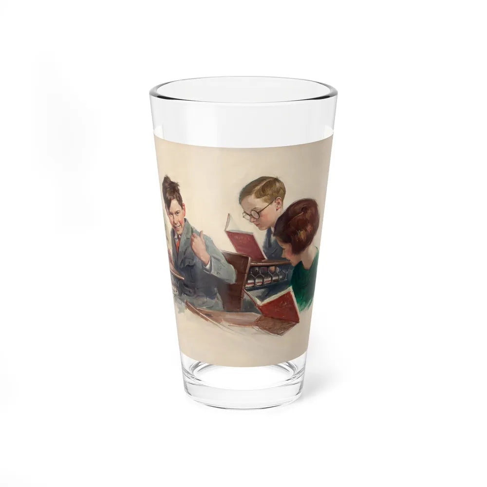 Misbehaving, Cream of Wheat Advertisement, 1925 (Magazine Illustration) Pint Glass 16oz-16oz-Go Mug Yourself