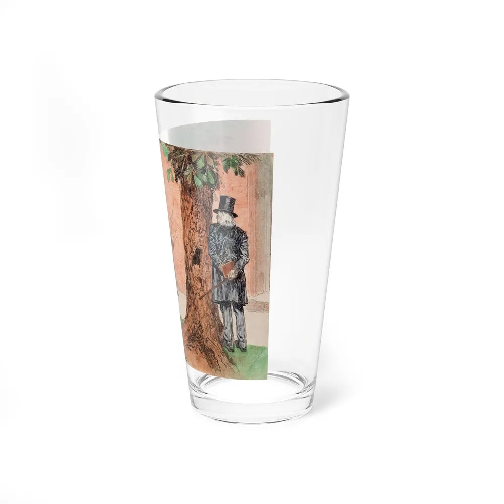 Misbehaving (Magazine Illustration) Pint Glass 16oz-Go Mug Yourself