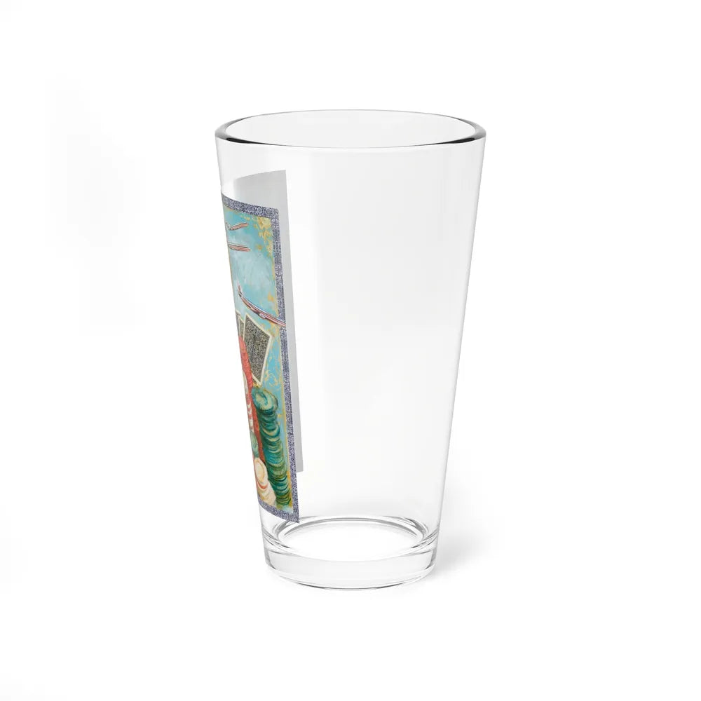 Miscellaneous illustrations 9 (Magazine Illustration) Pint Glass 16oz-Go Mug Yourself