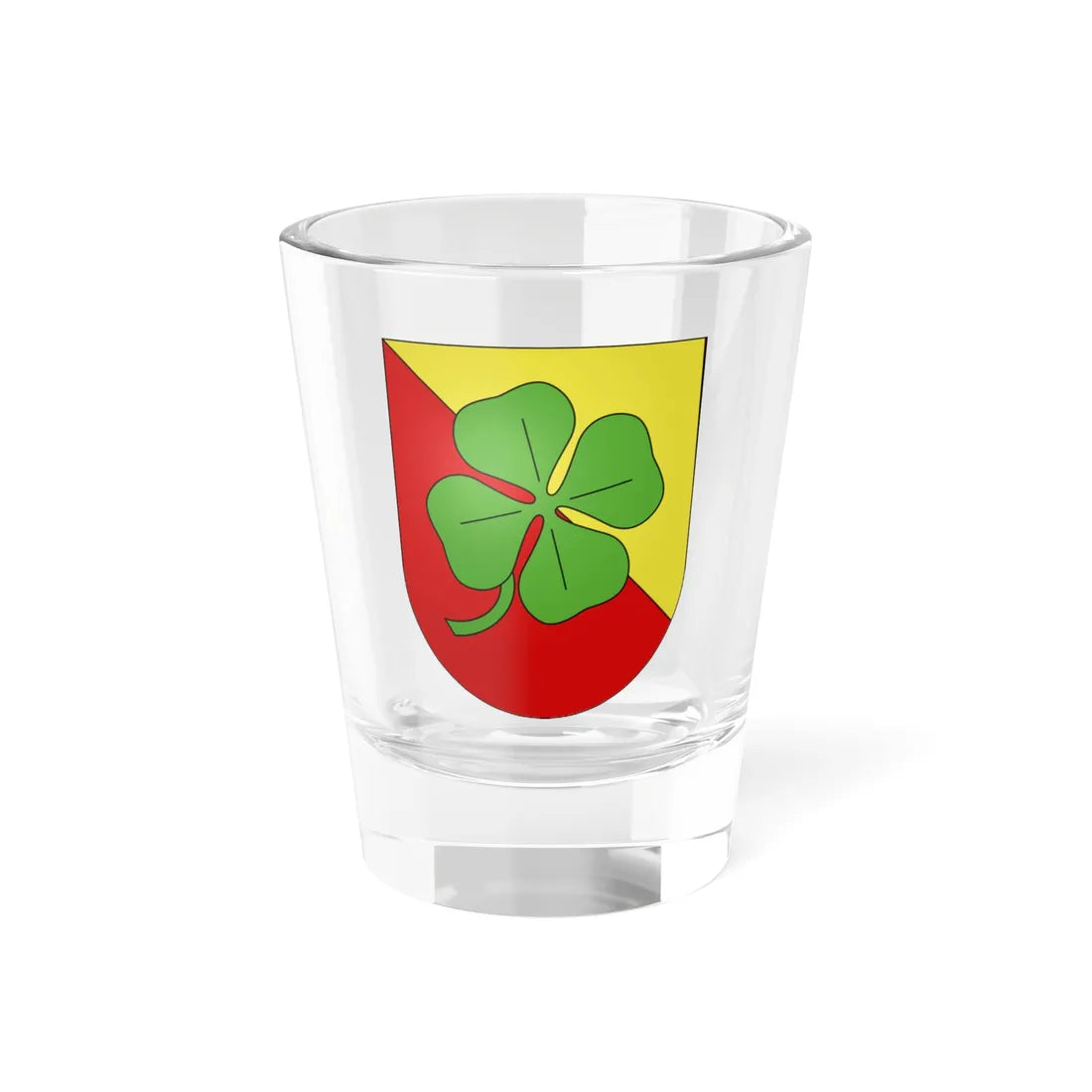 Misery-Courtion-coat of arms (Switzerland) (Coat of Arms) Shot Glass 1.5oz 1.5oz - Go Mug Yourself