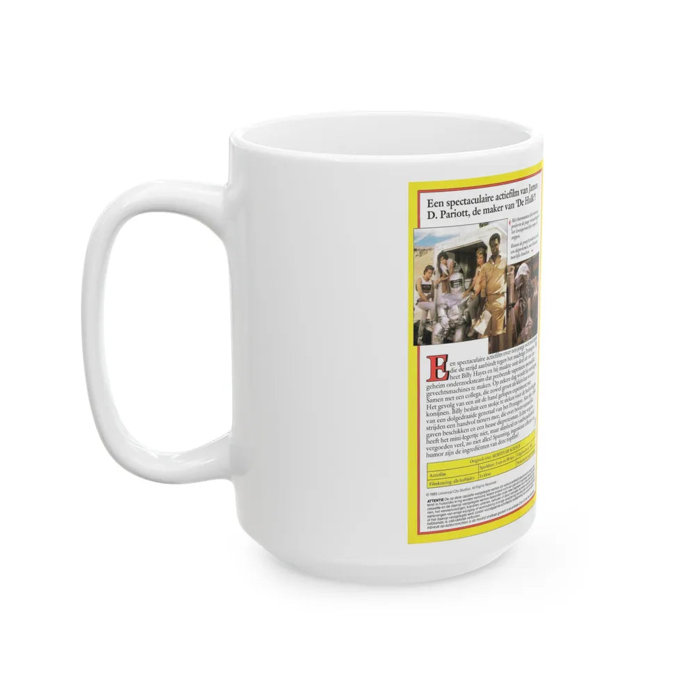 MISFITS OF SCIENCE (VHS COVER) - White Coffee Mug-Go Mug Yourself