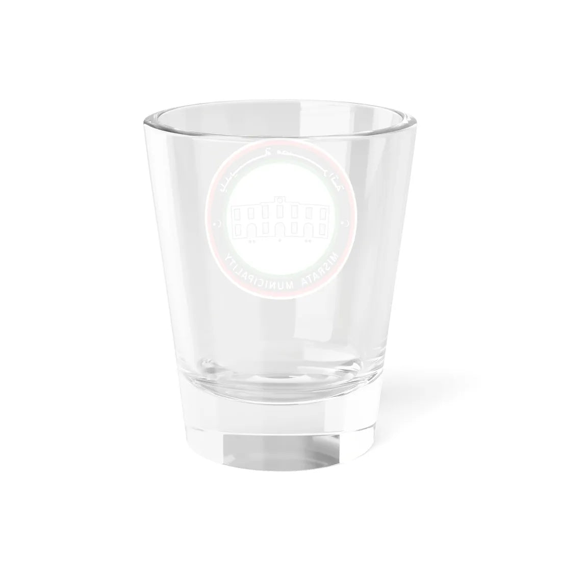 MISRATA MUNICIPALITY logo (Libya) (Coat of Arms) Shot Glass 1.5oz - Go Mug Yourself
