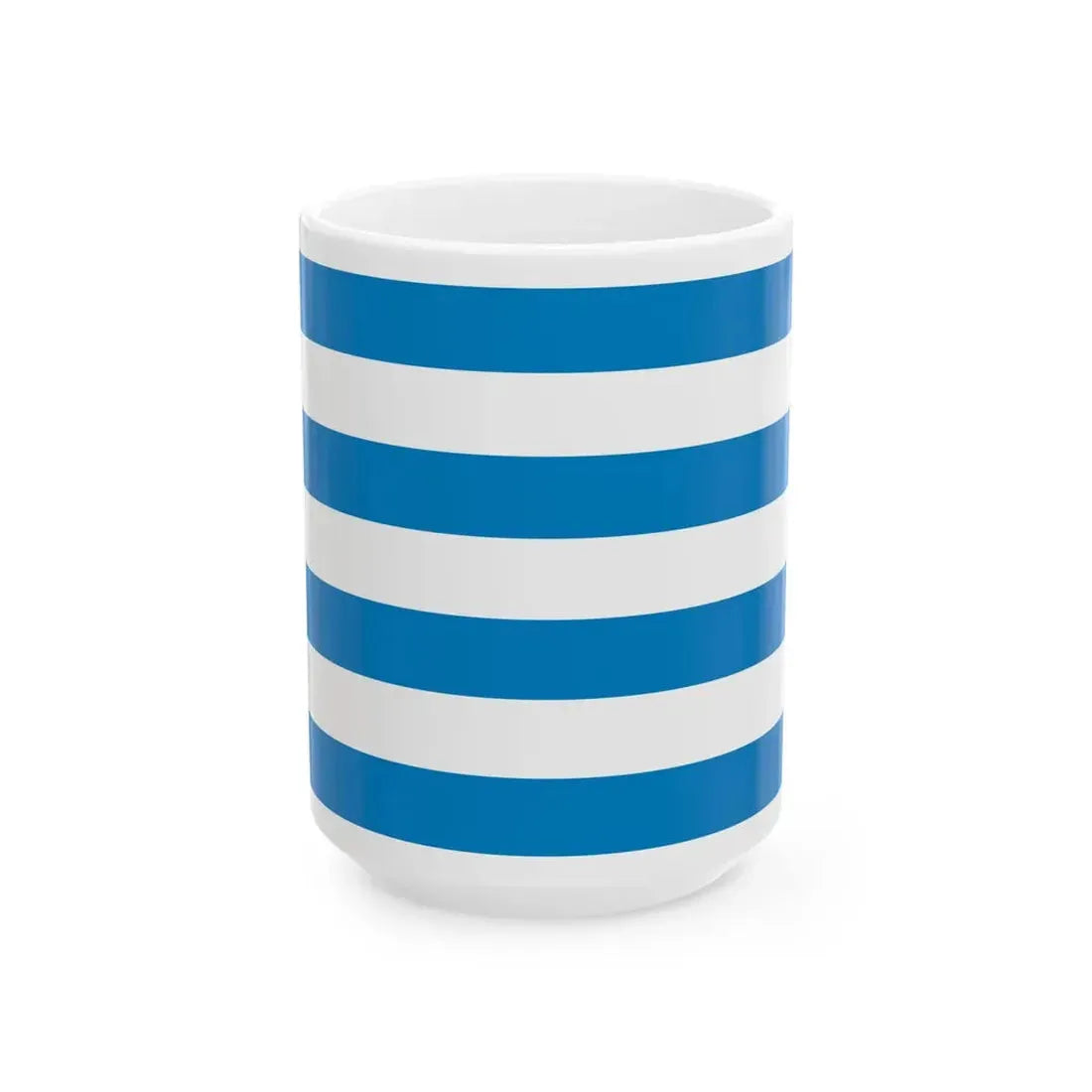 Misreported merchant flag of San Marino before-2011 (San Marino) White Coffee Mug 15oz - Go Mug Yourself