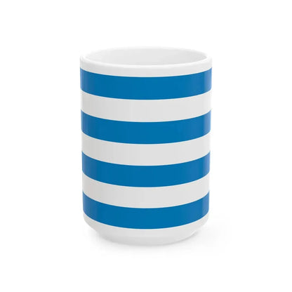 Misreported merchant flag of San Marino before-2011 (San Marino) White Coffee Mug 15oz - Go Mug Yourself