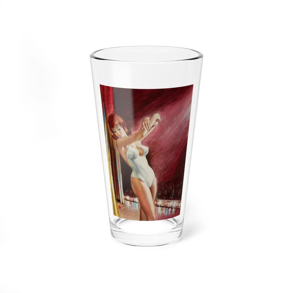 Miss Dream Girl, paperback cover (Midwood, 1965) - Pint Glass 16oz-16oz-Go Mug Yourself