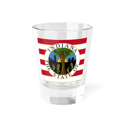 Miss Gladding Indiana State Flag Proposal (India) Shot Glass 1.5oz 1.5oz - Go Mug Yourself