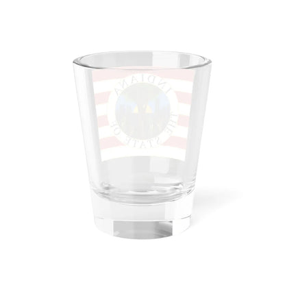 Miss Gladding Indiana State Flag Proposal (India) Shot Glass 1.5oz - Go Mug Yourself
